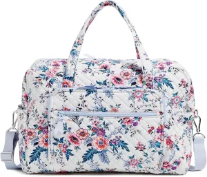 Vera Bradley Iconic Weekender Travel Bag, Signature Cotton, Magnifique Floral