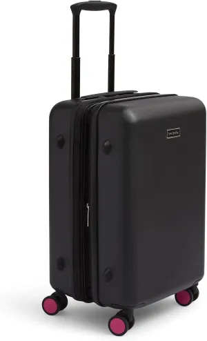 Vera Bradley Women's Hardside Rolling Suitcase Luggage, Black, 29" Check In