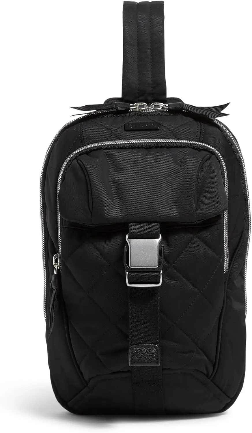 Vera Bradley Women's Performance Twill Utility Sling Backpack, Black, One Size