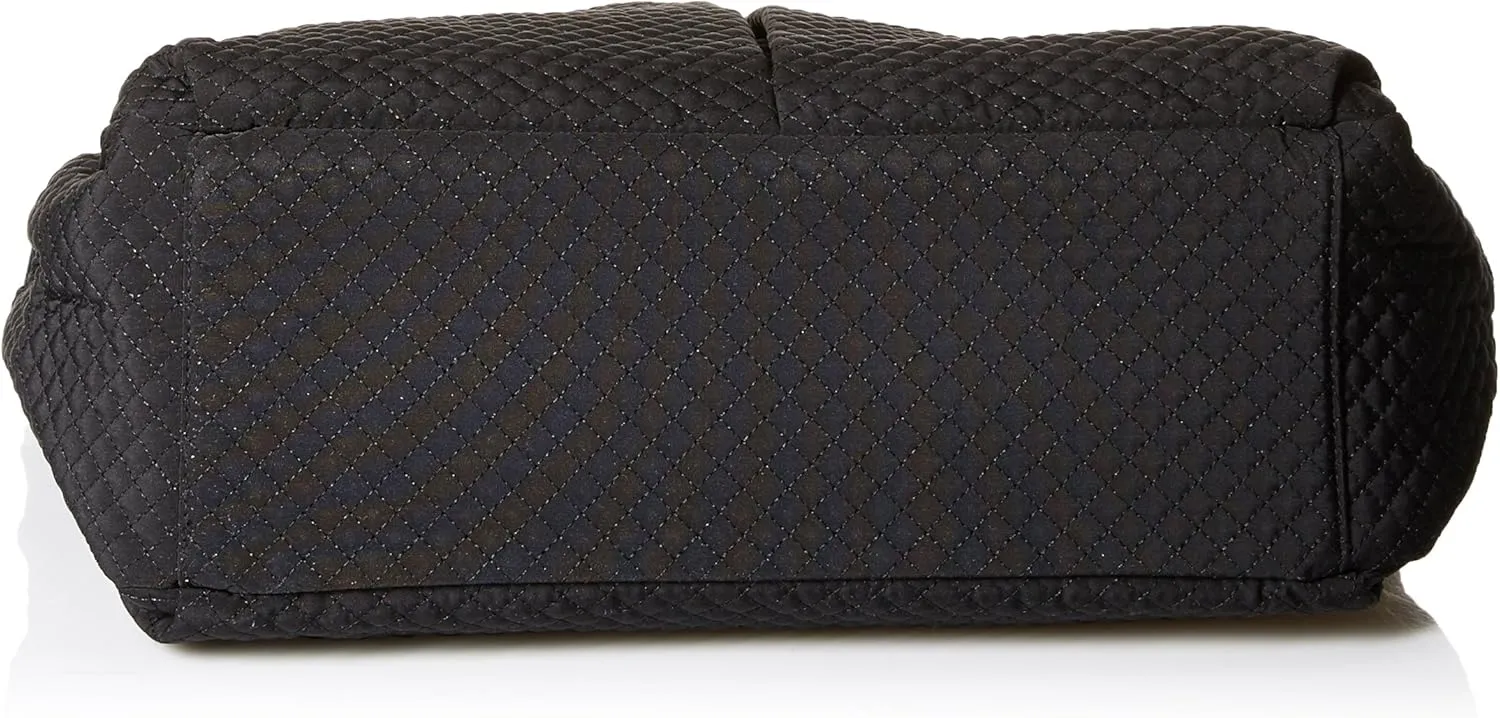 Vera Bradley Women's Women s Microfiber Ultimate Baby Diaper Bag Classic Black One Size