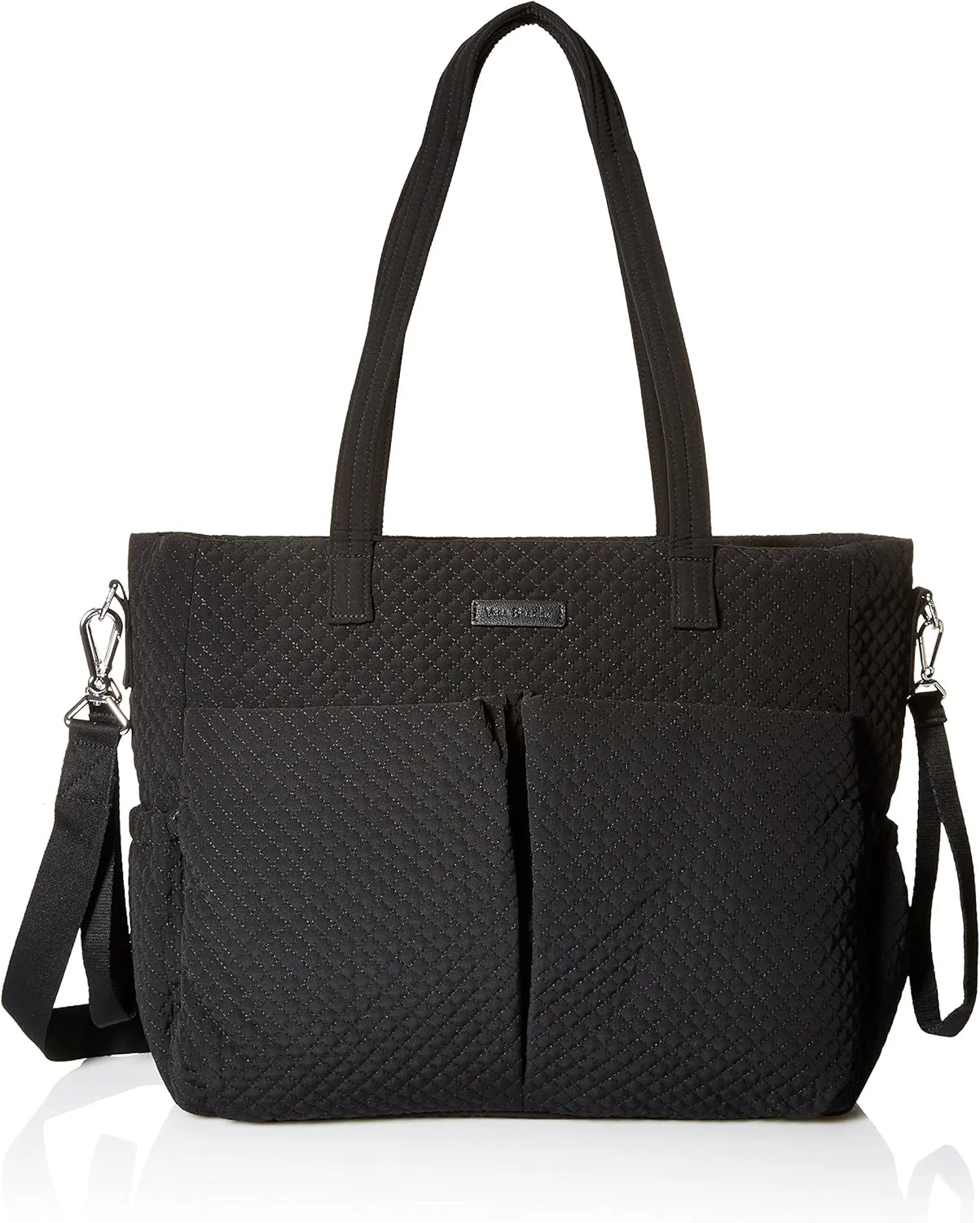 Vera Bradley Women's Women s Microfiber Ultimate Baby Diaper Bag Classic Black One Size