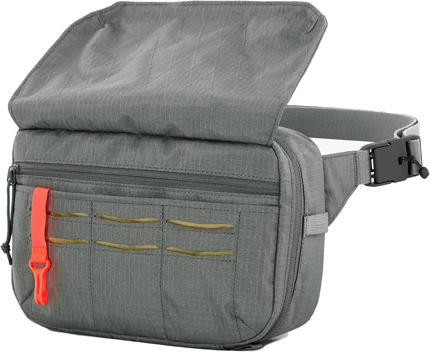 VIKTOS Bag Upscale Hip Pack, Weather-Resistant Tactical Gear Shooting Gun Cross-Body Waist Shoulder Concealed Carry Bag, Universal Hookie Pistol Holster, Hookie 10 Mag/TQ Holster - Greyman