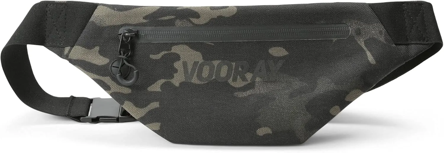 Vooray Men & Women Active Fanny Pack – Adjustable For Running, Biking & Hiking Abstract Camo