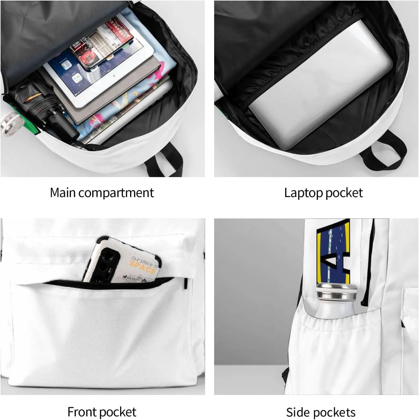 w Laptop Backpack Work Travel Backpacks Business Rucksack Casual Outdoor Daypack with Adjustable Strap Bags for Sports Office Gym Hiking
