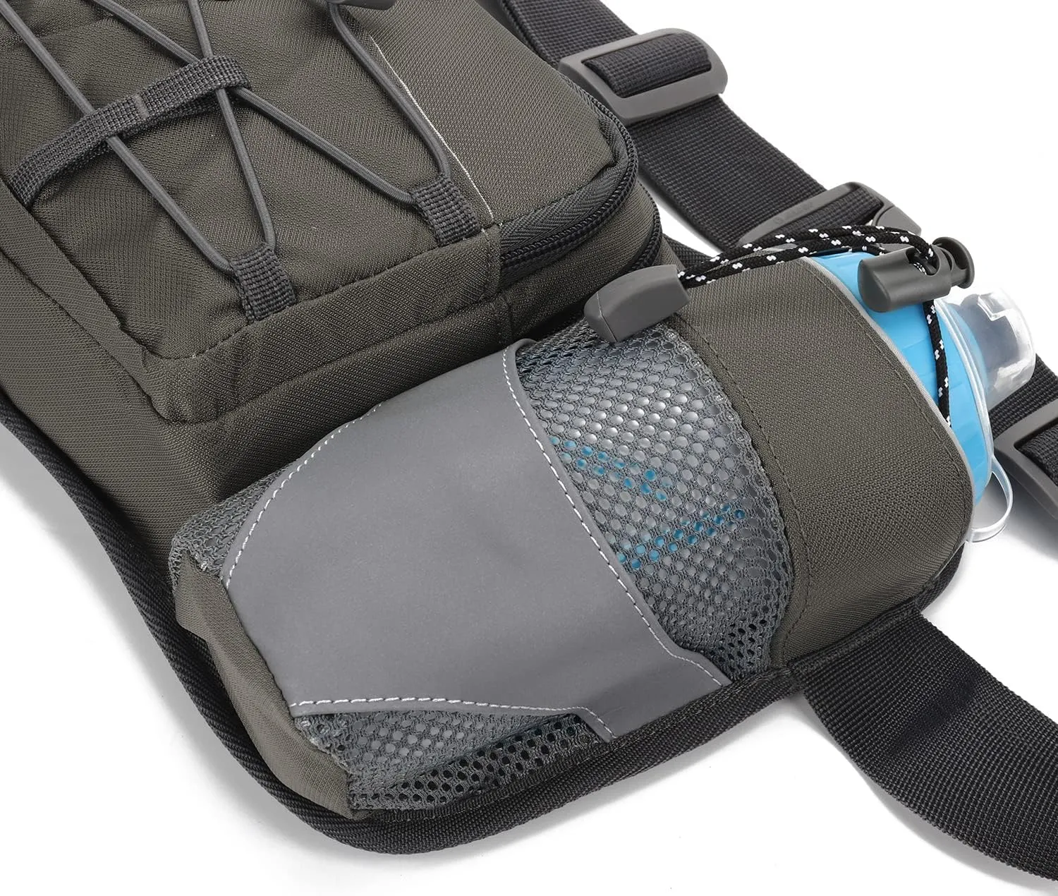 Waist Pack with Water Bottle Holder for Running Walking Hiking Fanny Pack Hydration Belt