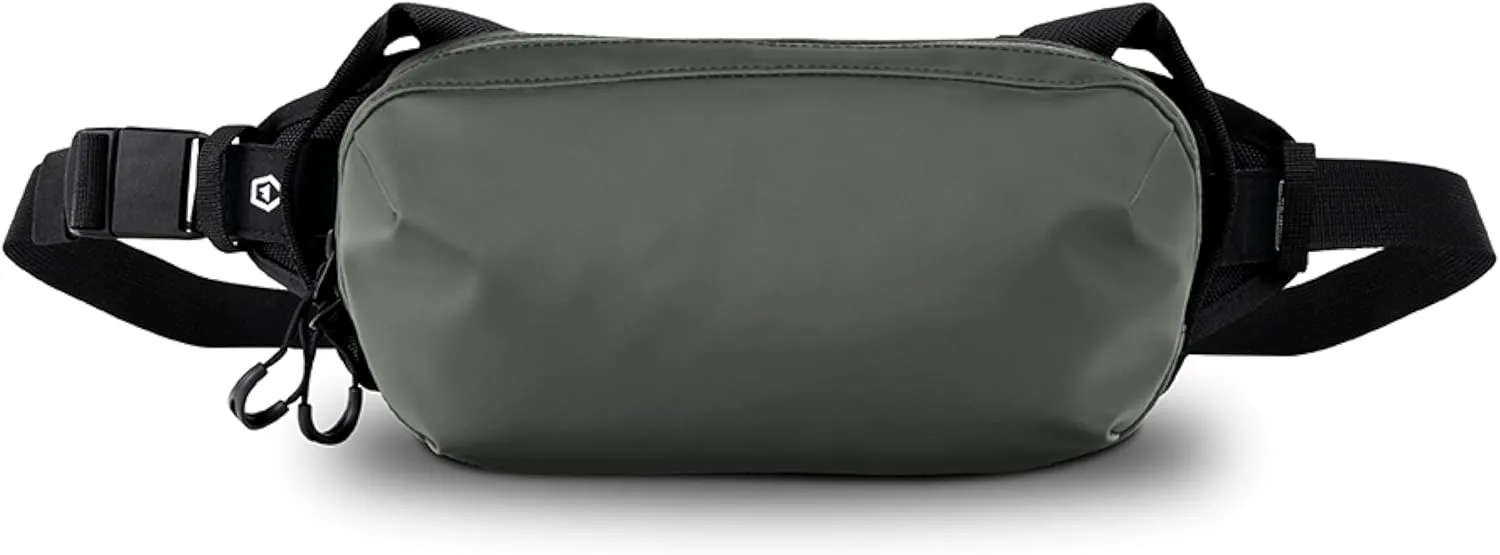 WANDRD All-New D1 Fanny Pack - Crossbody Carry Bag for Hiking, Traveling, Festivals, Sports, and More - Weather-Resistant for Phones, Wallets, Keys, and Camera (Wasatch Green)
