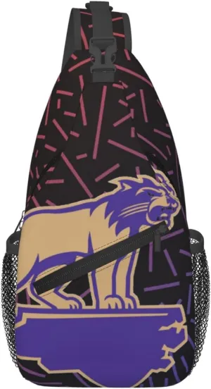 Western Carolina University Crossbody Backpack Chest Shoulder Bag Lightweight One Strap Travel Hiking Daypack