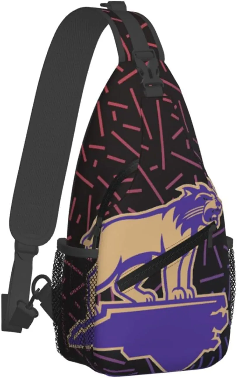Western Carolina University Crossbody Backpack Chest Shoulder Bag Lightweight One Strap Travel Hiking Daypack
