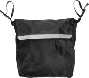 Wheelchair Bag,Variable Shoulder Strap, Waterproof, Large Capacity Storage, Ideal for Outdoor Use, Convenient Wheelchair Accessories (Black)