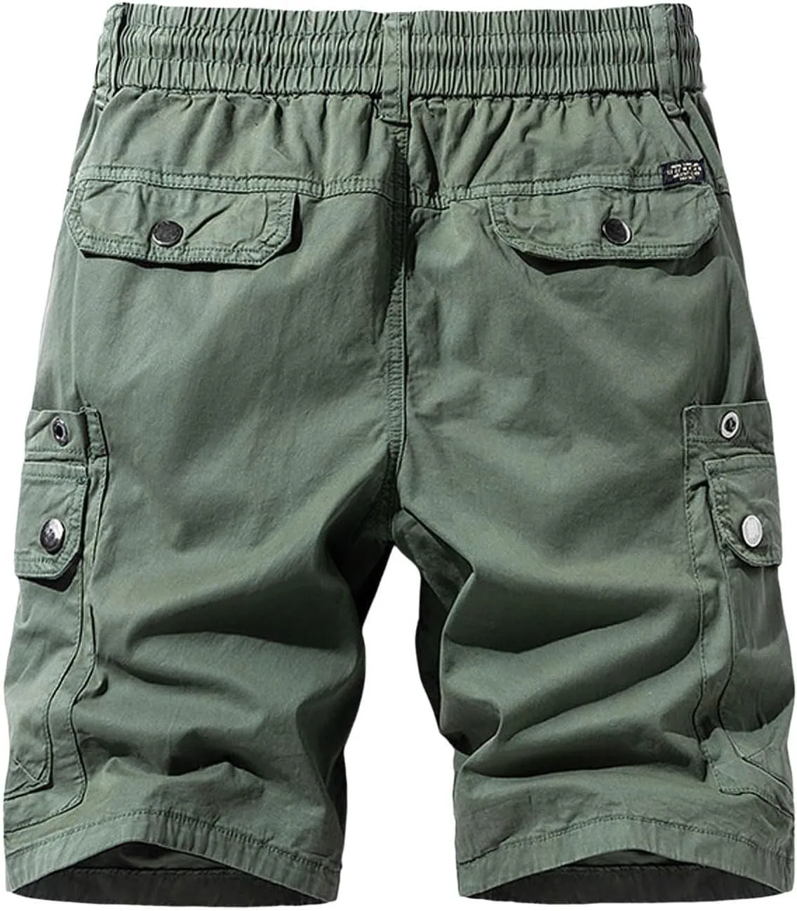 Wide Leg Shorts for Men Basic Plaid with Pockets Zipper Country Flattering Cargo Shorts for Men Hemming Countryside