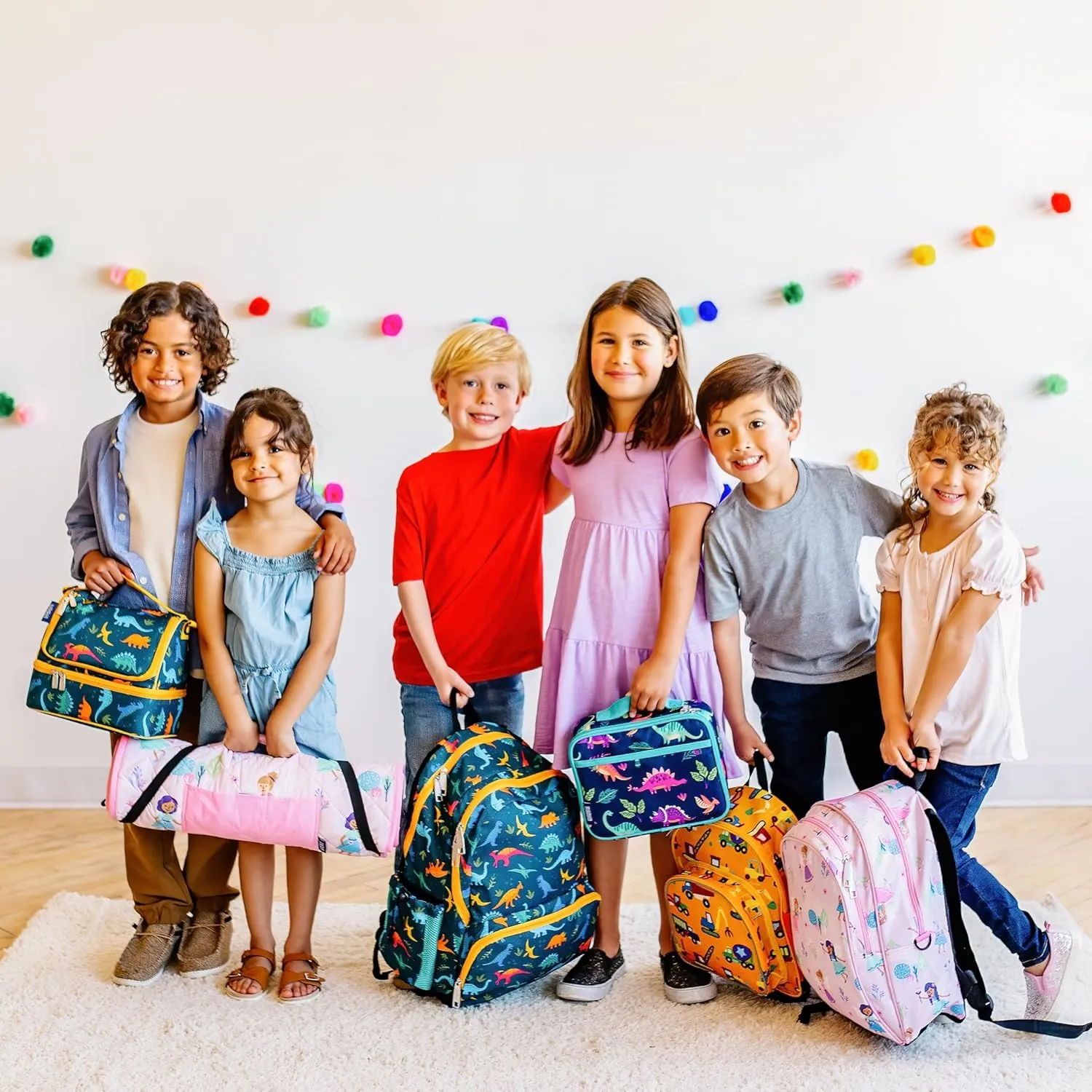 Wildkin Kids Insulated Lunch Box – Durable and Reusable for School & Travel - Digital Camo