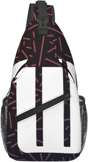 Wittenberg University Crossbody Backpack For Men Women Sling Shoulder Dachshunds Dog Chest Bag Lightweight One Strap Multipurpose Travel Hiking Daypack