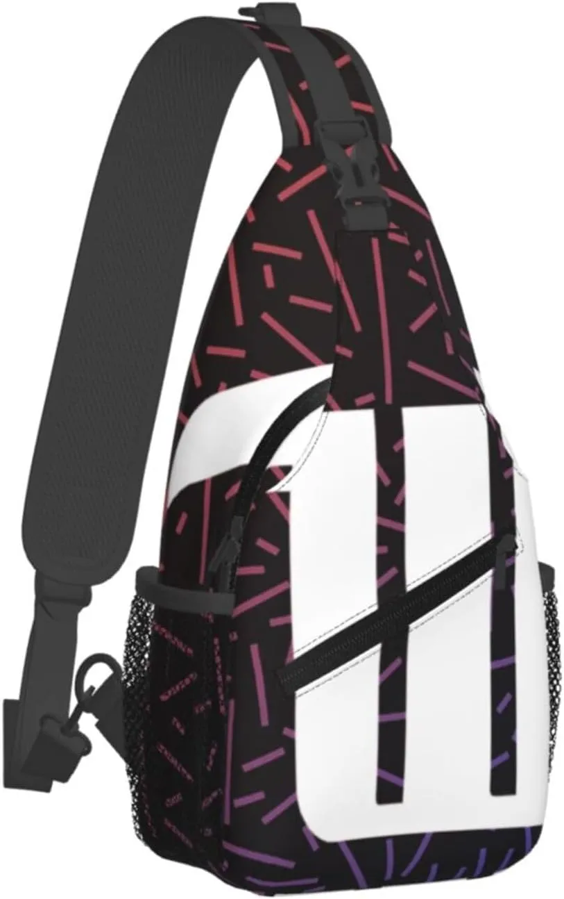 Wittenberg University Crossbody Backpack For Men Women Sling Shoulder Dachshunds Dog Chest Bag Lightweight One Strap Multipurpose Travel Hiking Daypack