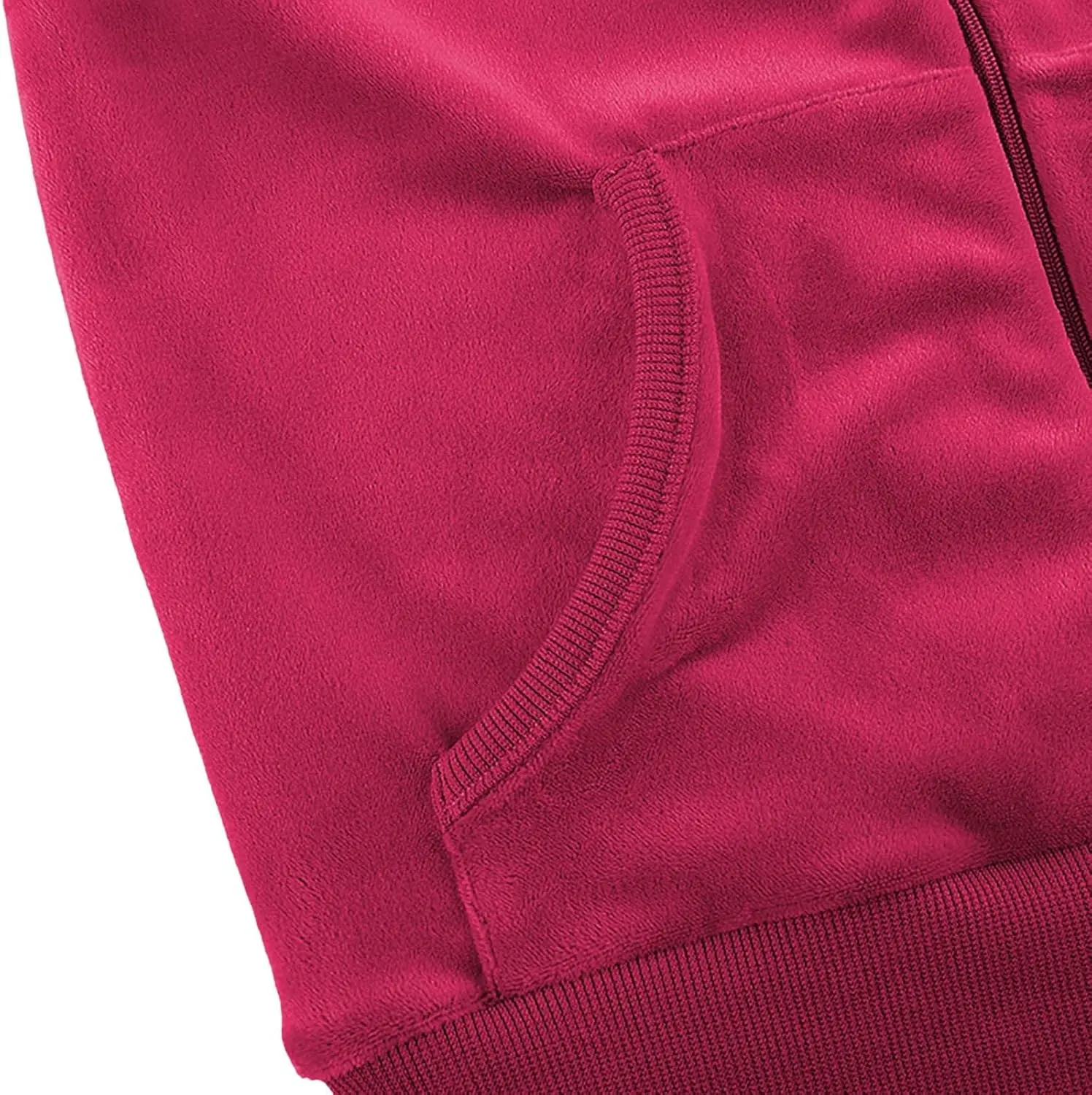 Womens Casual Velour 2 Piece Outfits Cozy Solid Color Sleep Casual Loungwear Sets Street Sports Fashion Tracksuit Set