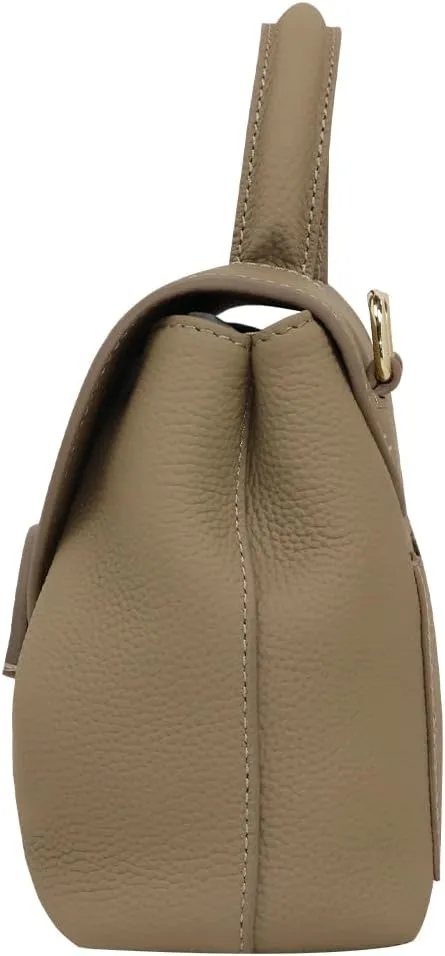 Women's Fashion Cowhide Patchwork Dimple Bag Tote Crossbody Bag