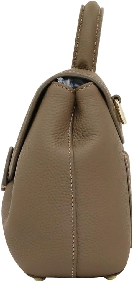 Women's Fashion Cowhide Patchwork Dimple Bag Tote Crossbody Bag