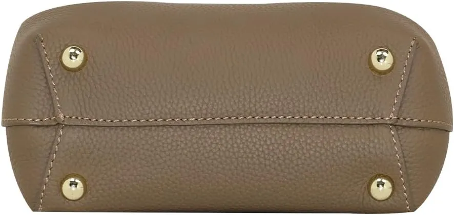 Women's Fashion Cowhide Patchwork Dimple Bag Tote Crossbody Bag