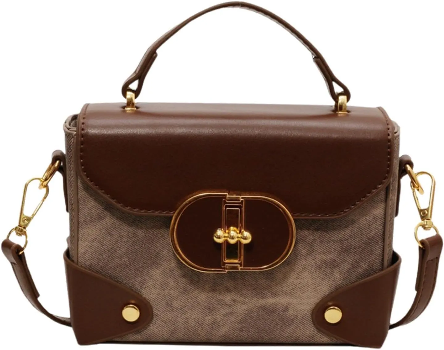 Womens Patchwork Handbag for Shopping and Celebrations