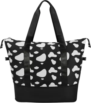 Womens Travel Duffel Bag Lightweight Sport Gym Bag Waterproof Weekender Overnight Bag with Wet and Dry Separation Pocket for Gym Training Yoga Fitness Swimming