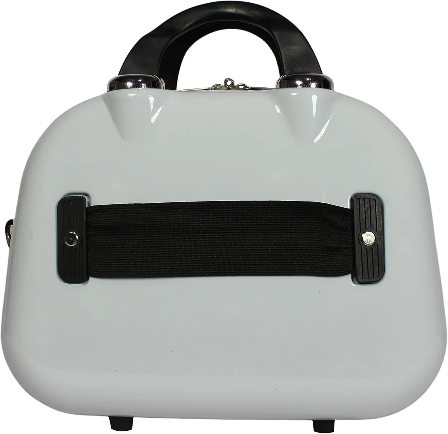 World Traveler Butterfly Polycarbonate Hardside Expandable Spinner Luggage, 13-inch Cosmetic