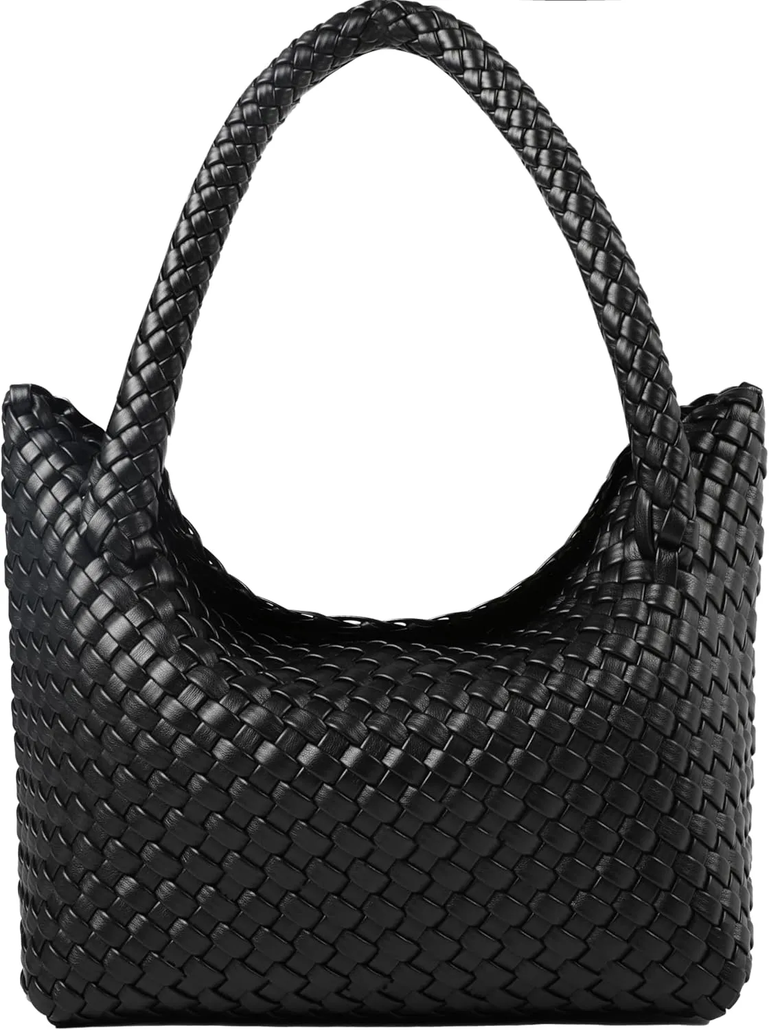 Woven Tote bag & Clutch Set for Women,-Birthday Gift Teachers, Beach Travel Bag with Magnetic Closure