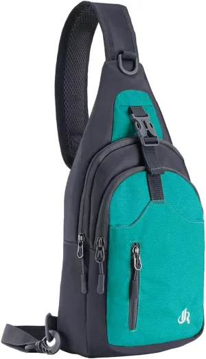 Y&R Direct 14 Colors Lightweight Sling Backpack Sling Bag Travel Hiking Small Backpack for Women Men Gifts