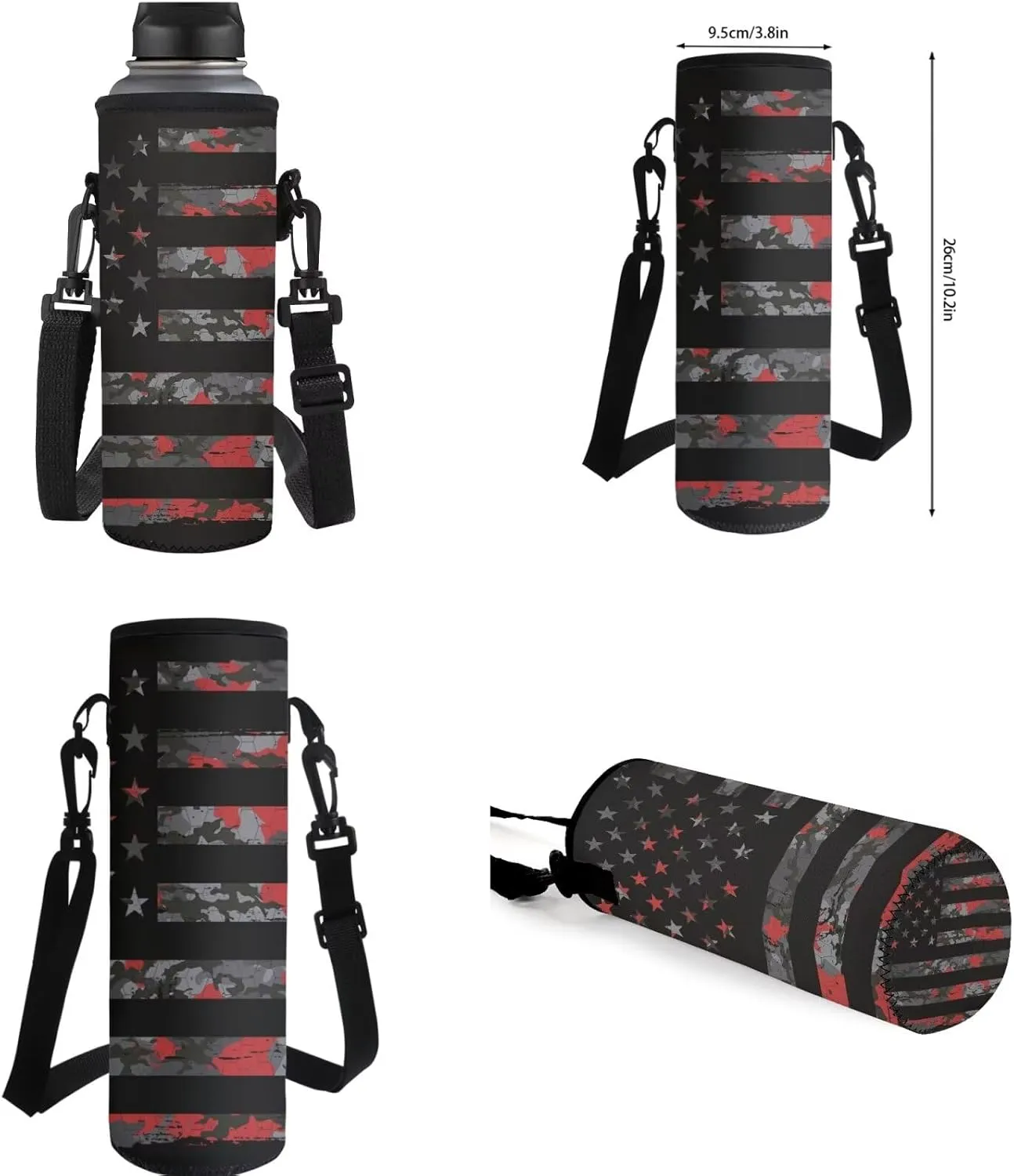 Ystardream Trendy American Flag Book Bags for 5Th Grade Girls Backpack and Lunch Bag Set for Kids Teens Elementary Middle Back Pack for Patriotic Student 10 11 12 13 14 15 Years Old for 4th of July