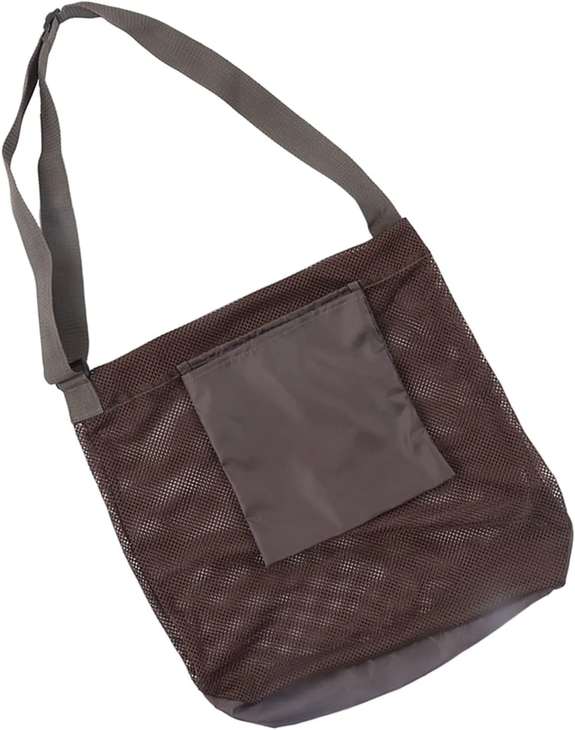 Zerodis Mesh Picking Bag Breathable Oxford Cloth Mesh Mushroom Picking Bags, Adjustable Strap Multifunctional Waist for Berry Collection Shopping For Food Search